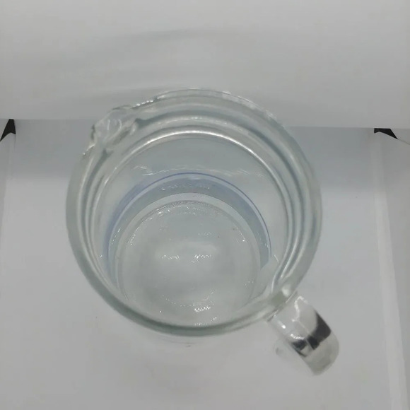 Vintage Arcopal Country Kitchen Cottage Style Juice Pitcher, Glass - Picture 8 of 8